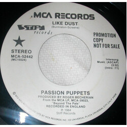 Passion Puppets Like Dust Vinyl 7" USED