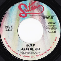 Charlie Fletcher Icy Blue Vinyl 7" USED