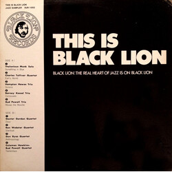 Various This Is Black Lion - Black Lion: The Real Heart Of Jazz Is On Black Lion Vinyl LP USED