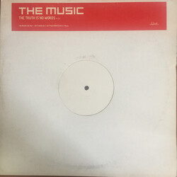 The Music The Truth Is No Words USED VINYL 12INCH 45 RPM SINGLE SIDED PROMO WHITE LABEL
