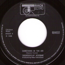 Thunderclap Newman Something In The Air USED VINYL 7INCH 45 RPM SINGLE