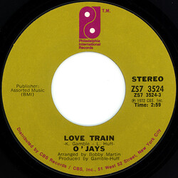 The O'Jays Love Train VINYL 7" USED