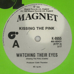Kissing The Pink Watching Their Eyes USED VINYL 7INCH 45 RPM SINGLE