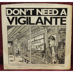 Bobby Gosh Don't Need A Vigilante USED VINYL 7INCH 45 RPM SINGLE