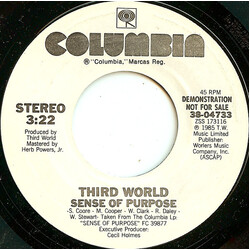 Third World Sense Of Purpose USED VINYL 7INCH SINGLE 45 RPM PROMO