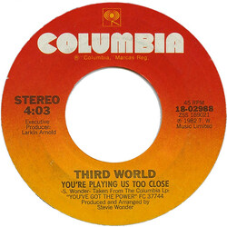Third World You're Playing Us Too Close / Low Key-Jammin' VINYL 7" USED