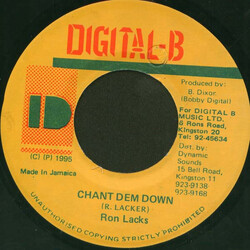 Ron Lacks Chant Dem Down USED VINYL 7INCH 45 RPM