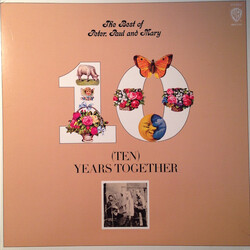 Peter, Paul & Mary The Best Of Peter, Paul And Mary 10 (Ten) Years Together Vinyl LP USED