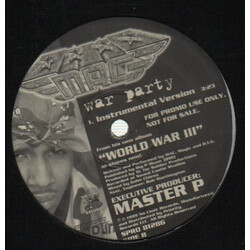 Mac (2) War Party USED VINYL 12INCH SINGLE PROMO