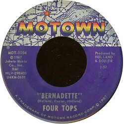 Four Tops Bernadette / I Got A Feeling Vinyl 7" USED