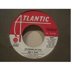 Ben E. King Souvenirs Of Love USED VINYL 7INCH 45 RPM PROMO