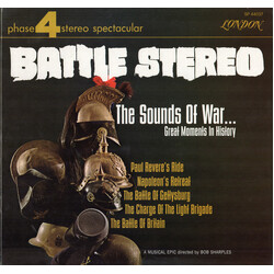 Bob Sharples Battle Stereo (The Sounds Of War... Great Moments In History) Vinyl LP USED