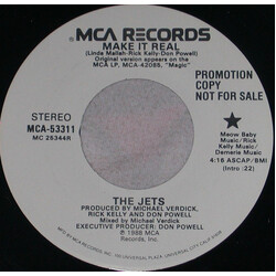The Jets Make It Real Vinyl 7" USED
