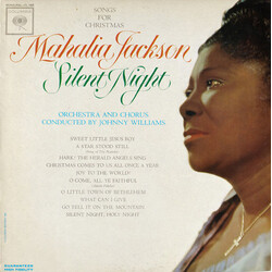 Mahalia Jackson Silent Night - Songs For Christmas Vinyl LP USED