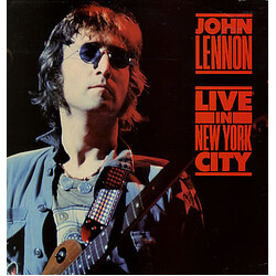 John Lennon Live In New York City Vinyl LP USED