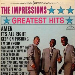 The Impressions Greatest Hits Vinyl LP USED