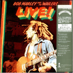 Bob Marley & The Wailers Live! Vinyl LP USED