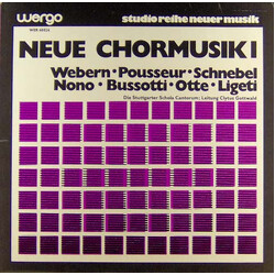 Schola Cantorum Stuttgart / Clytus Gottwald Neue Chormusik I Vinyl LP USED