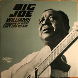 Big Joe Williams Thinking Of What They Did To Me Vinyl LP USED