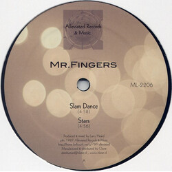 Mr. Fingers Slam Dance USED VINYL 12INCH 33 S RPM REISSUE REMASTERED