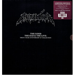 Metallica The Good The Bad & The Live: The 6½ Year Anniversary 12" Collection Vinyl Box Set USED USED VINYL 12INCH SINGLE REISSUE + 12INCH SINGLE REIS