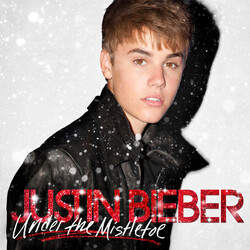 Justin Bieber Under The Mistletoe Vinyl LP USED