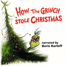 Dr. Seuss How The Grinch Stole Christmas Vinyl LP USED