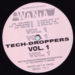 Tech-Droppers Tech-Droppers Vol. 1 USED VINYL 12INCH 33 S RPM