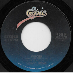 Cheap Trick Voices USED VINYL 7INCH 45 RPM SINGLE STYRENE STEREO