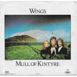 Wings (2) Mull Of Kintyre / Girls School USED VINYL 7INCH 45 RPM SINGLE STEREO