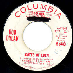 Bob Dylan Like A Rolling Stone USED VINYL 7INCH 45 RPM SINGLE PROMO STYRENE