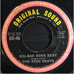 The Teen Beats Big Bad Boss Beat USED VINYL 7INCH 45 RPM SINGLE