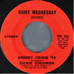 Dickie Goodman Energy Crisis '74 / Ruthie's Theme VINYL 7" USED