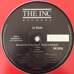 Ja Rule / R. Kelly / Ashanti Wonderful USED VINYL 12INCH 33 S RPM SINGLE