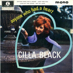 Cilla Black Anyone Who Had A Heart VINYL 7" USED