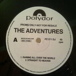 The Adventures Raining All Over The World USED VINYL 12INCH PROMO