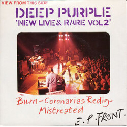 Deep Purple New Live & Rare Vol 2 VINYL 7" USED