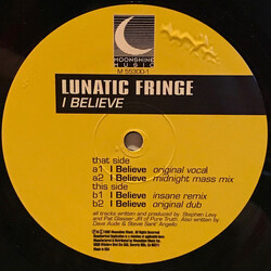Lunatic Fringe I Believe USED VINYL 12INCH