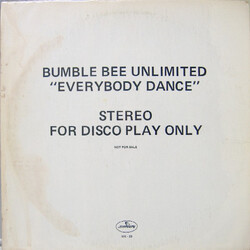Bumblebee Unlimited Everybody Dance USED VINYL 12INCH 33 S RPM PROMO STEREO