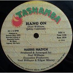 Harris Mazyck Hang On USED VINYL 12INCH 33 S RPM