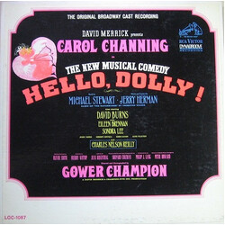 Jerry Herman / Carol Channing Hello, Dolly! - The Original Broadway Cast Recording Vinyl LP USED