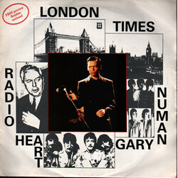 Radio Heart / Gary Numan London Times VINYL 7" USED