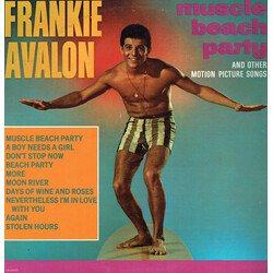 Frankie Avalon Muscle Beach Party And Other Motion Picture Songs Vinyl LP USED