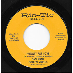San Remo Golden Strings / Bob Wilson And The San Remo Quartet Hungry For Love Vinyl USED
