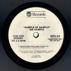 Joe Sample Sample Of Sample USED VINYL 7"