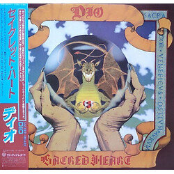 Dio (2) Sacred Heart Vinyl LP USED