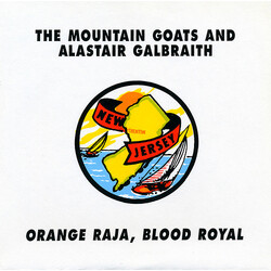 The Mountain Goats / Alastair Galbraith Orange Raja, Blood Royal USED VINYL 7INCH 45 RPM