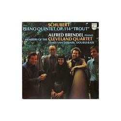 Franz Schubert / Alfred Brendel / Members Of The Cleveland Quartet / James VanDemark Piano Quintet, Op. 114 "Trout" Vinyl LP USED