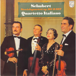 Franz Schubert / Quartetto Italiano String Quartet Op. 161 D. 887 Vinyl LP USED
