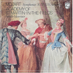 Wolfgang Amadeus Mozart / The Academy Of St. Martin-in-the-Fields / Sir Neville Marriner Symphonies 30, 32, 33 & Adagio (37) Vinyl LP USED